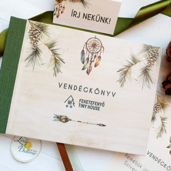 Vendégkönyv | Szálláshelyeknek – Fenyő Mintás